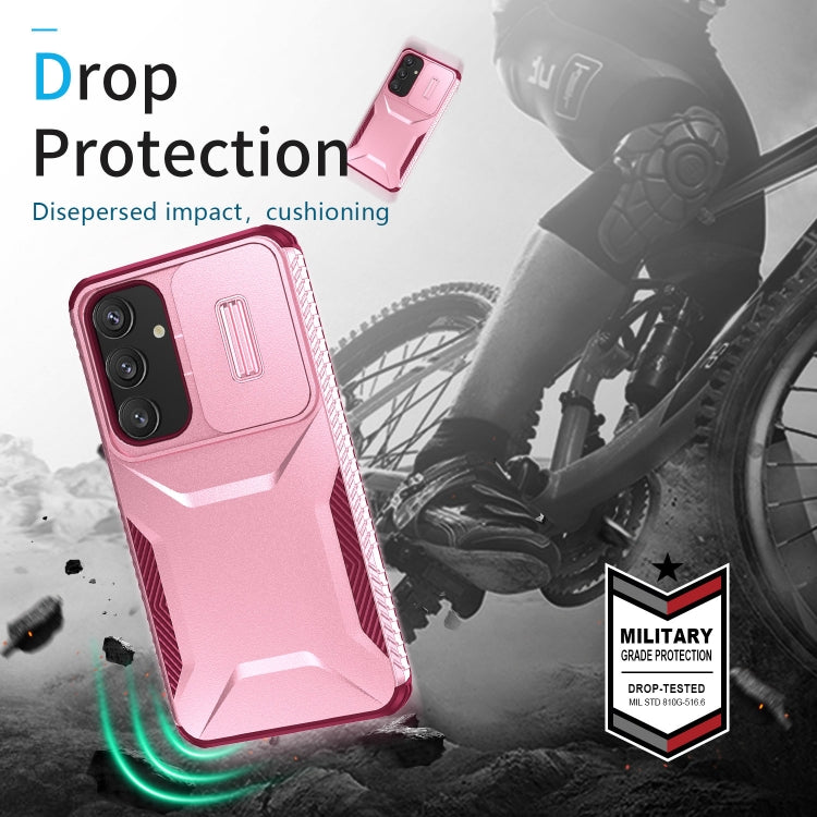 For Samsung Galaxy S25+ 5G / S24+ 5G Sliding Camshield Phone Case