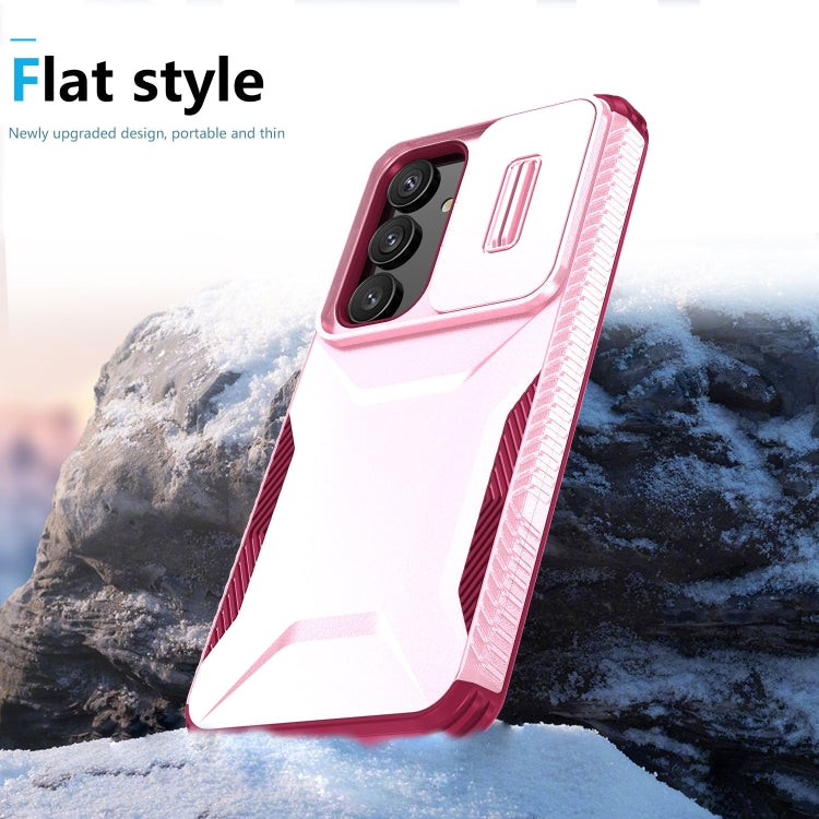 For Samsung Galaxy S25+ 5G / S24+ 5G Sliding Camshield Phone Case
