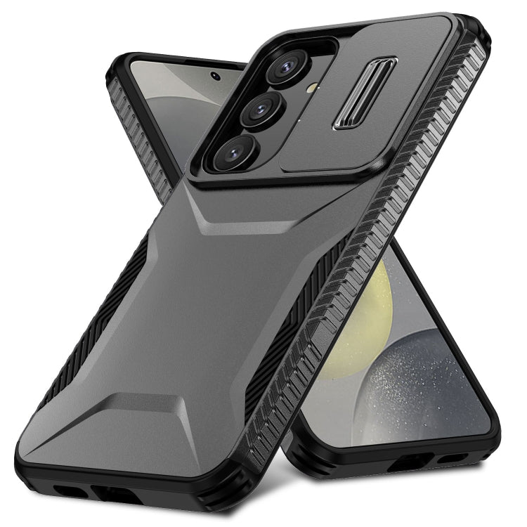 For Samsung Galaxy S25+ 5G / S24+ 5G Sliding Camshield Phone Case