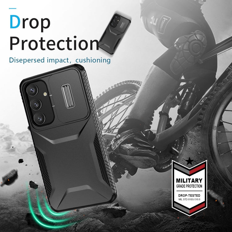 For Samsung Galaxy S25+ 5G / S24+ 5G Sliding Camshield Phone Case