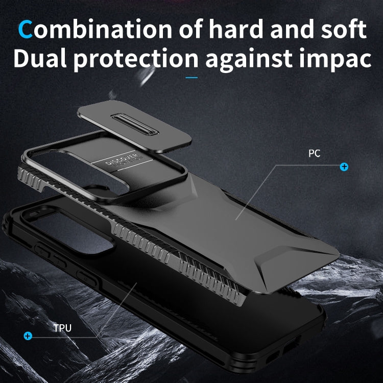 For Samsung Galaxy S25+ 5G / S24+ 5G Sliding Camshield Phone Case