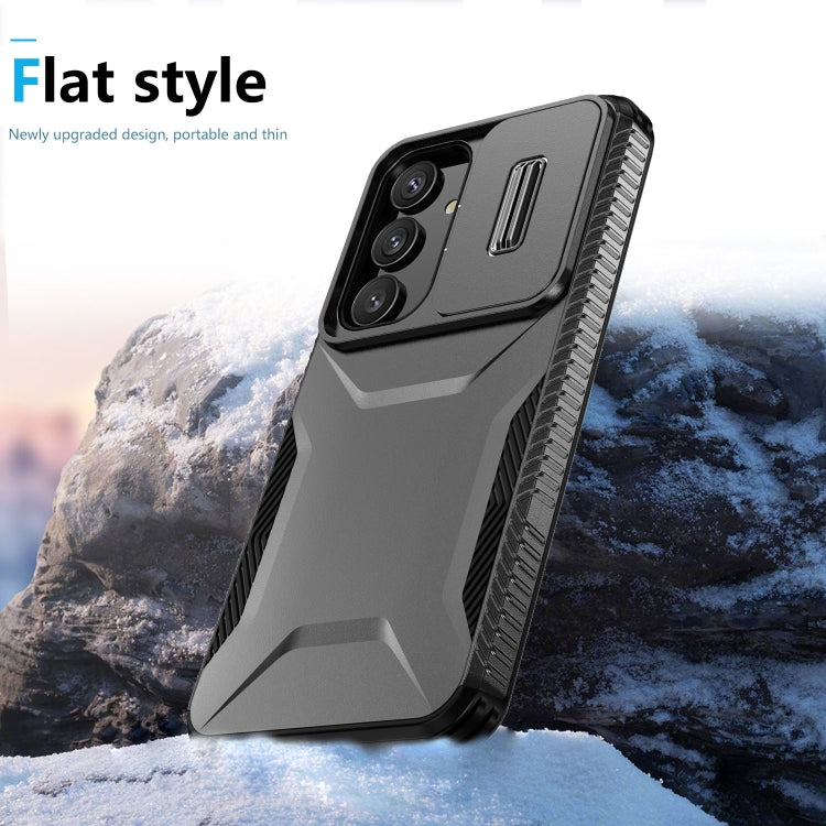 For Samsung Galaxy S25+ 5G / S24+ 5G Sliding Camshield Phone Case