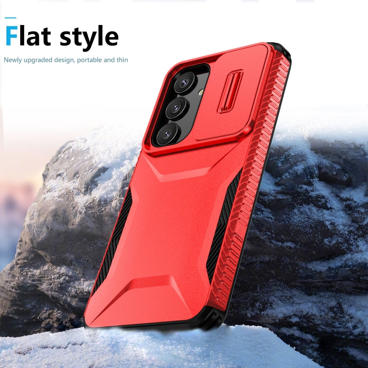 For Samsung Galaxy S25+ 5G / S24+ 5G Sliding Camshield Phone Case