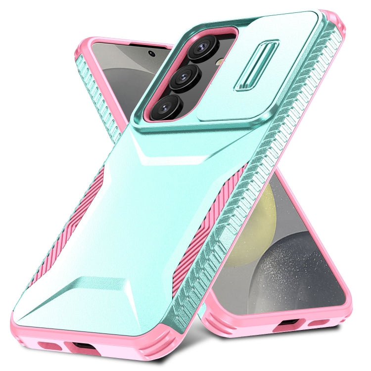 For Samsung Galaxy S25+ 5G / S24+ 5G Sliding Camshield Phone Case