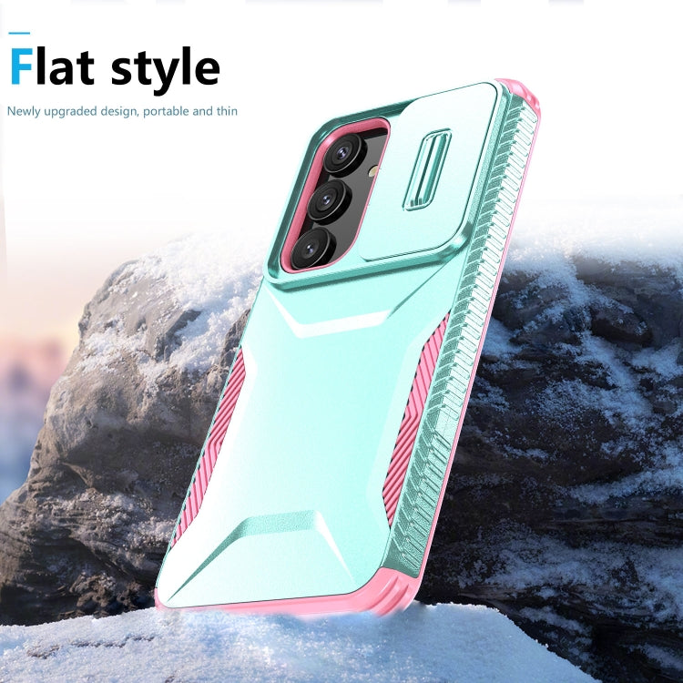 For Samsung Galaxy S25+ 5G / S24+ 5G Sliding Camshield Phone Case