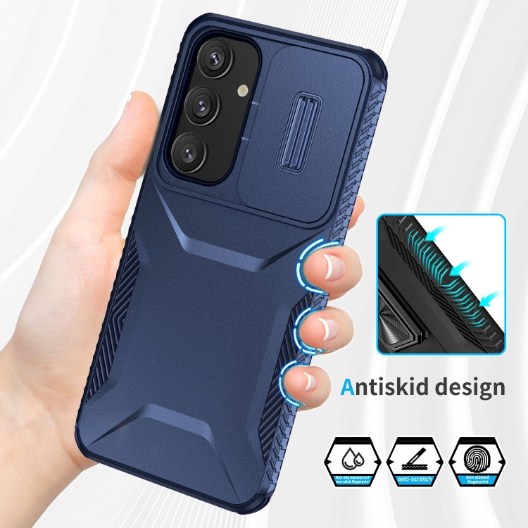 For Samsung Galaxy S25+ 5G / S24+ 5G Sliding Camshield Phone Case