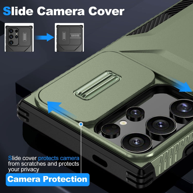 For Samsung Galaxy S24 Ultra 5G Sliding Camshield Phone Case