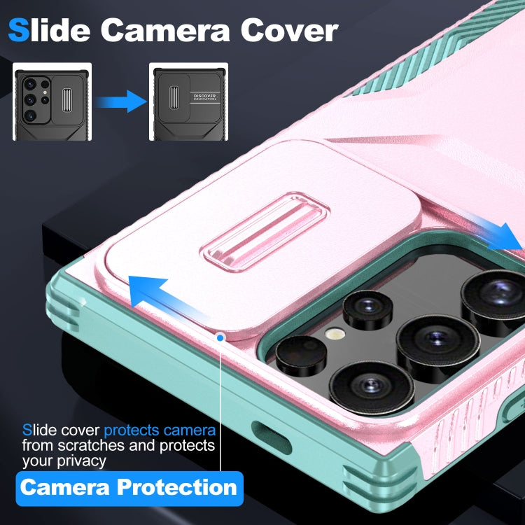 For Samsung Galaxy S24 Ultra 5G Sliding Camshield Phone Case