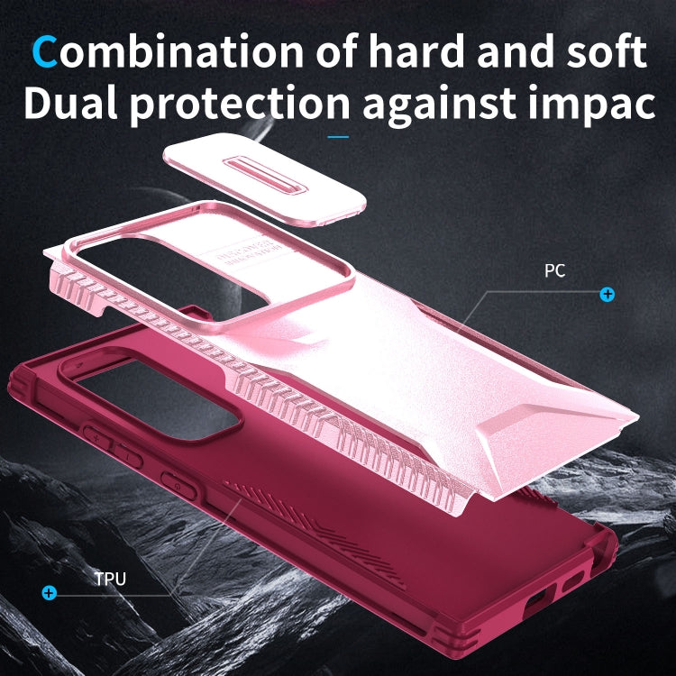 For Samsung Galaxy S24 Ultra 5G Sliding Camshield Phone Case