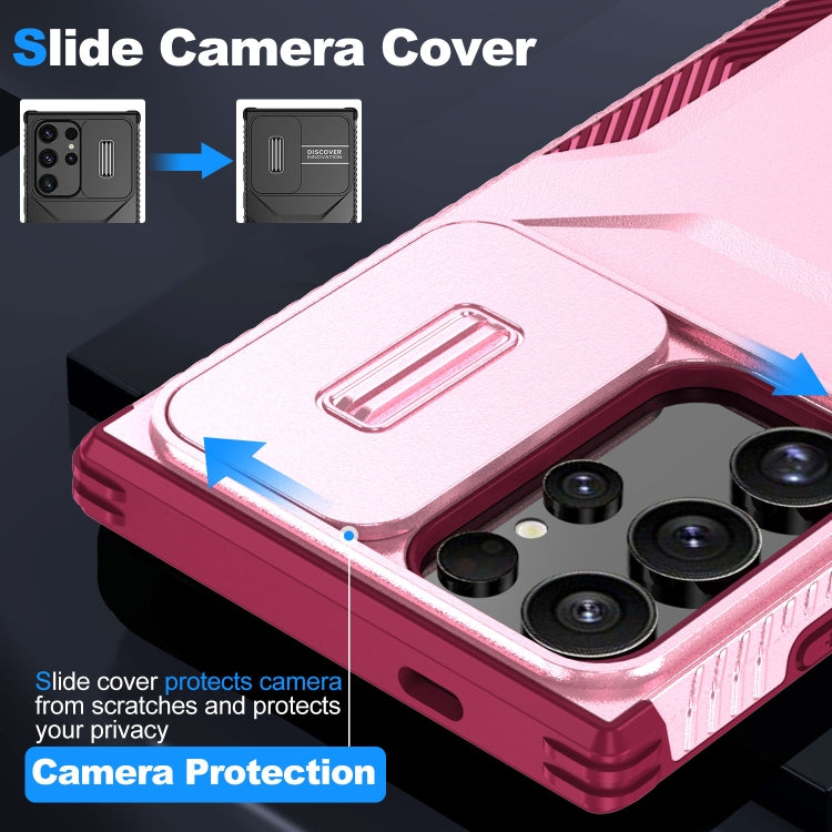 For Samsung Galaxy S24 Ultra 5G Sliding Camshield Phone Case
