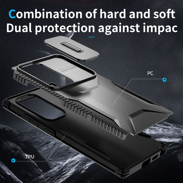 For Samsung Galaxy S24 Ultra 5G Sliding Camshield Phone Case