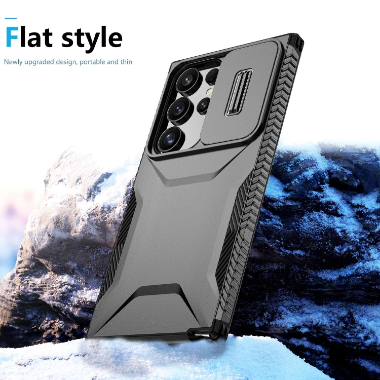 For Samsung Galaxy S24 Ultra 5G Sliding Camshield Phone Case