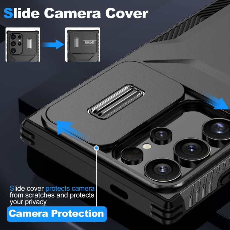 For Samsung Galaxy S24 Ultra 5G Sliding Camshield Phone Case