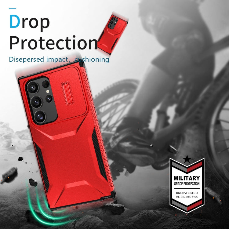 For Samsung Galaxy S24 Ultra 5G Sliding Camshield Phone Case