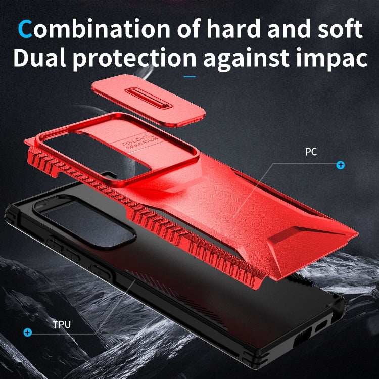For Samsung Galaxy S24 Ultra 5G Sliding Camshield Phone Case