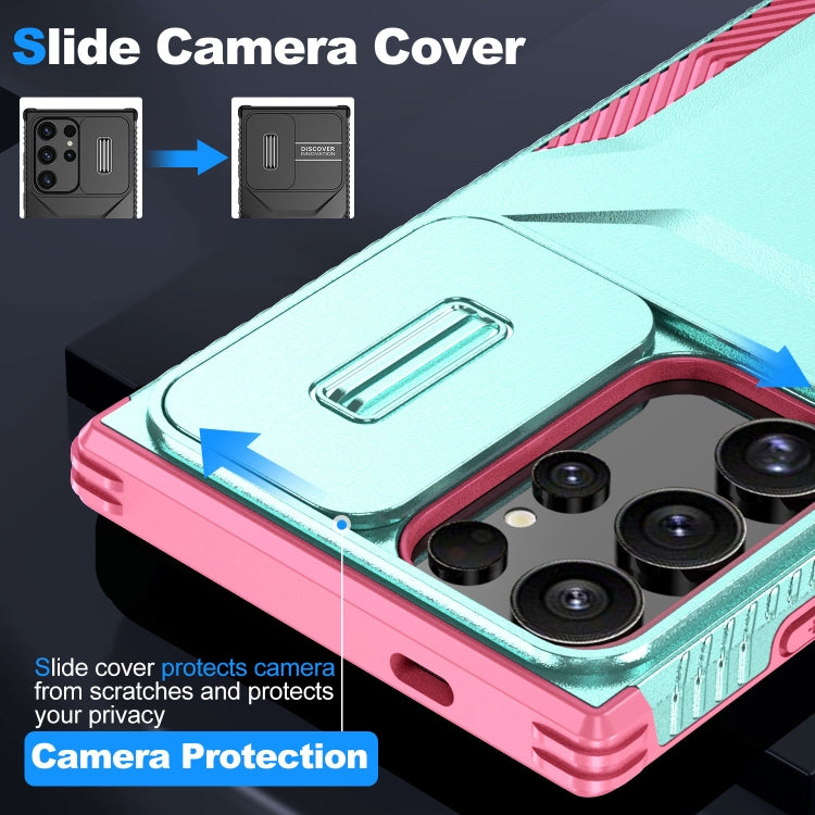 For Samsung Galaxy S24 Ultra 5G Sliding Camshield Phone Case