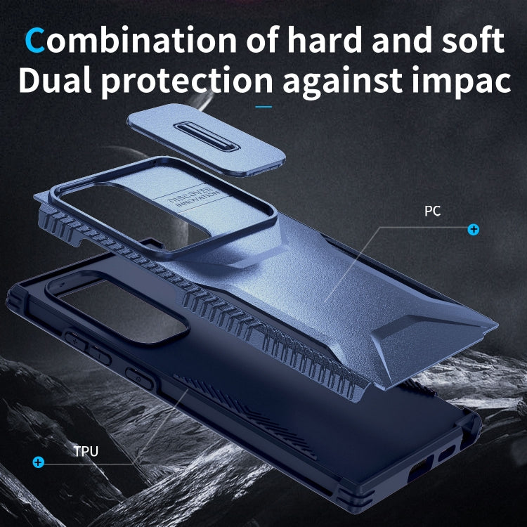 For Samsung Galaxy S24 Ultra 5G Sliding Camshield Phone Case