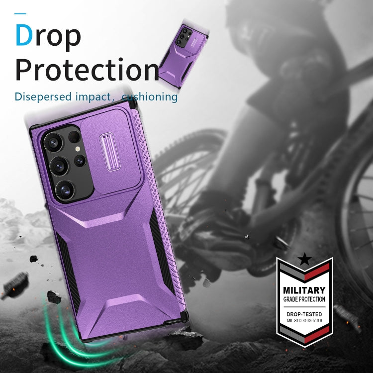 For Samsung Galaxy S24 Ultra 5G Sliding Camshield Phone Case