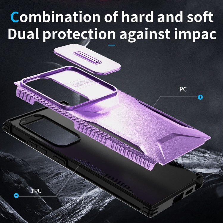 For Samsung Galaxy S24 Ultra 5G Sliding Camshield Phone Case