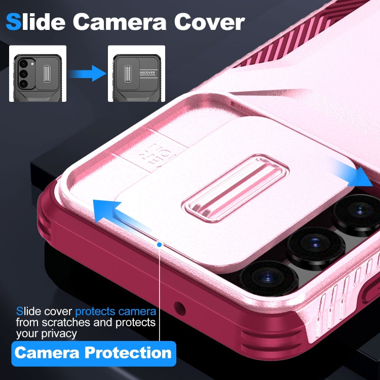 For Samsung Galaxy S23 FE 5G Sliding Camshield Phone Case