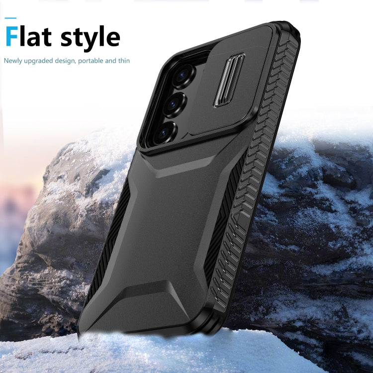 For Samsung Galaxy S23 FE 5G Sliding Camshield Phone Case