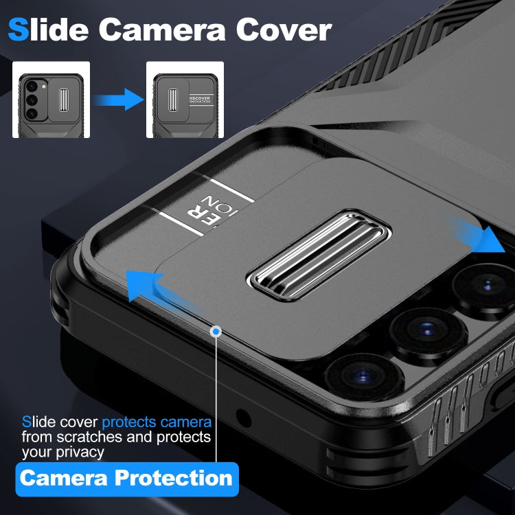 For Samsung Galaxy S23 FE 5G Sliding Camshield Phone Case