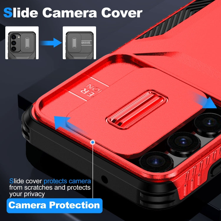 For Samsung Galaxy S23 FE 5G Sliding Camshield Phone Case