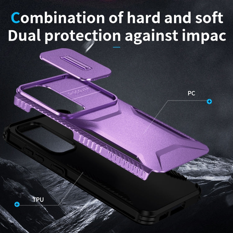For Samsung Galaxy S23 FE 5G Sliding Camshield Phone Case