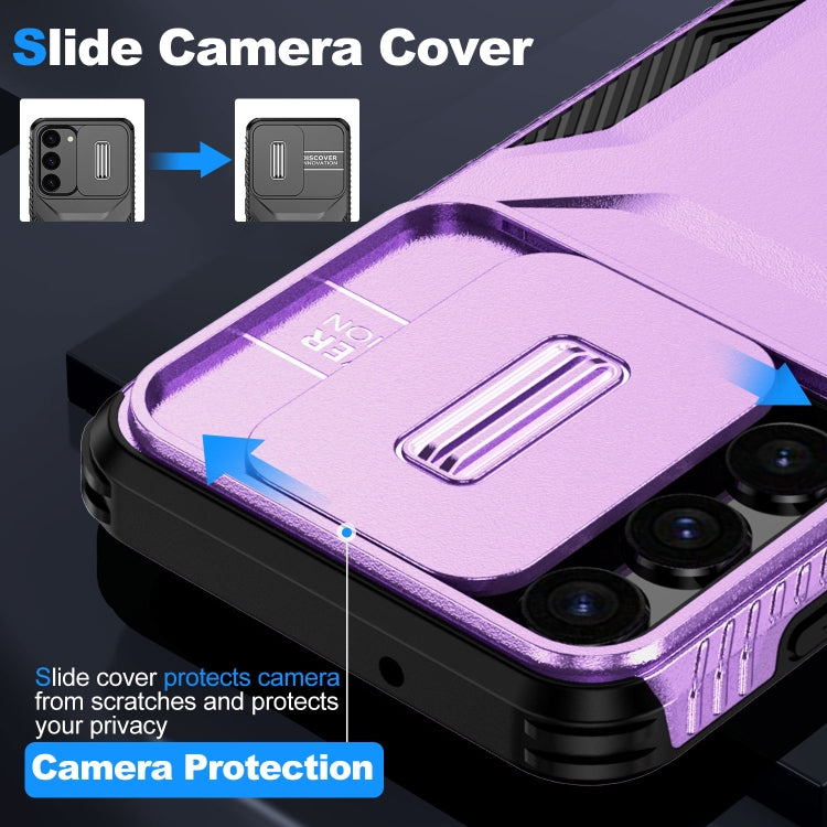 For Samsung Galaxy S23 FE 5G Sliding Camshield Phone Case