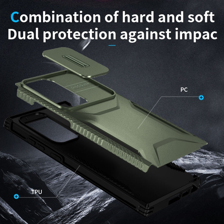 For Samsung Galaxy S23 Ultra 5G Sliding Camshield Phone Case