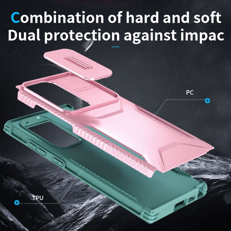 For Samsung Galaxy S23 Ultra 5G Sliding Camshield Phone Case