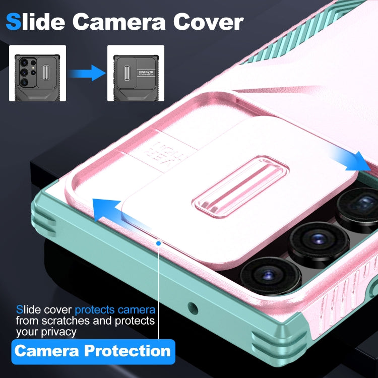 For Samsung Galaxy S23 Ultra 5G Sliding Camshield Phone Case