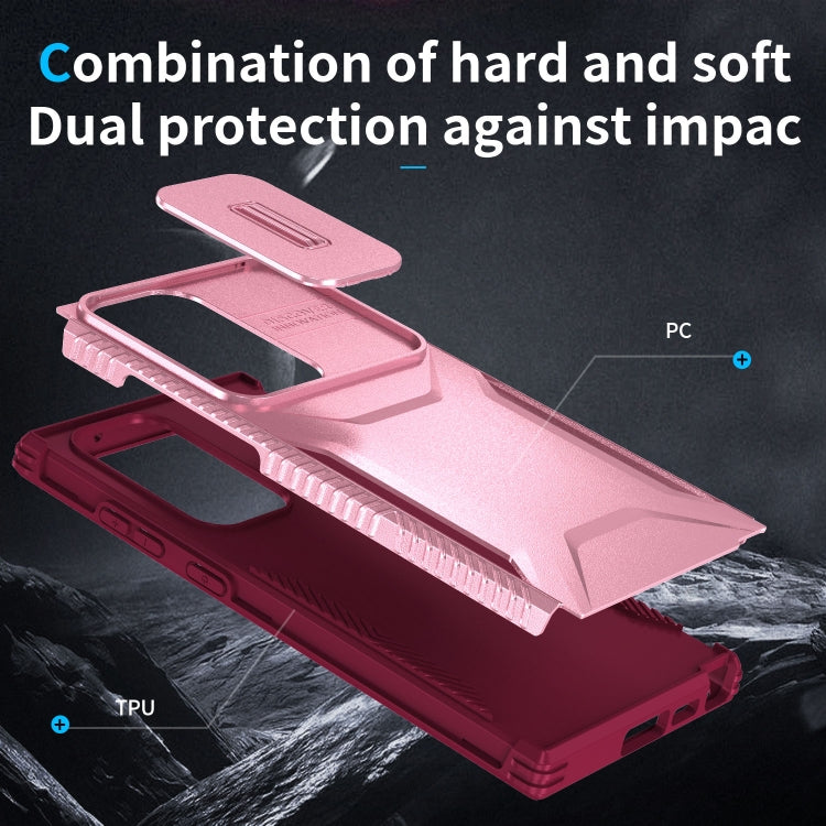 For Samsung Galaxy S23 Ultra 5G Sliding Camshield Phone Case