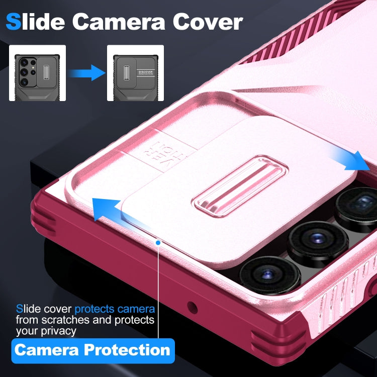 For Samsung Galaxy S23 Ultra 5G Sliding Camshield Phone Case