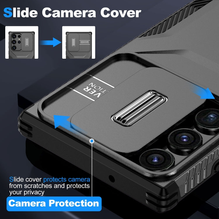 For Samsung Galaxy S23 Ultra 5G Sliding Camshield Phone Case