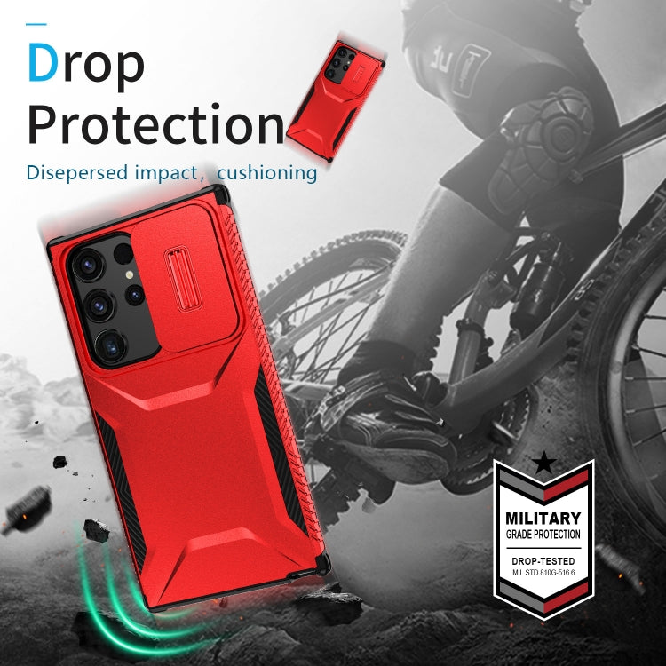 For Samsung Galaxy S23 Ultra 5G Sliding Camshield Phone Case