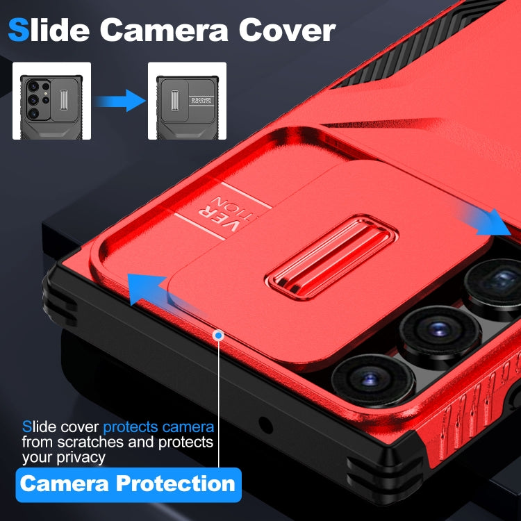 For Samsung Galaxy S23 Ultra 5G Sliding Camshield Phone Case