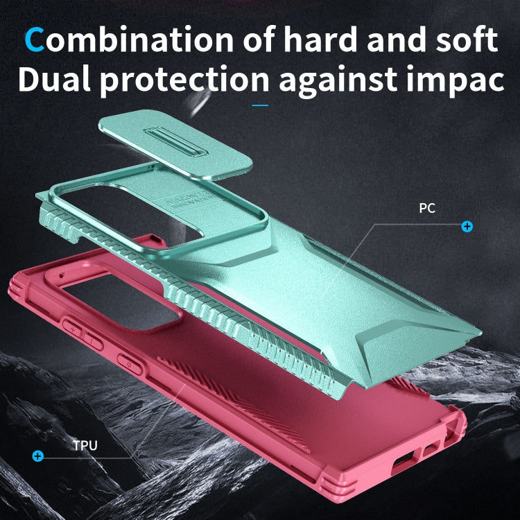 For Samsung Galaxy S23 Ultra 5G Sliding Camshield Phone Case