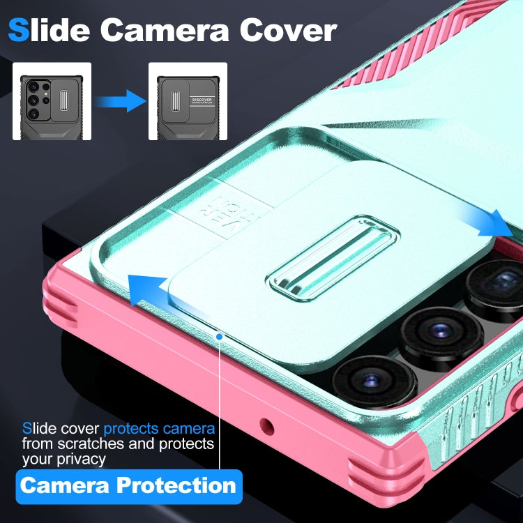 For Samsung Galaxy S23 Ultra 5G Sliding Camshield Phone Case