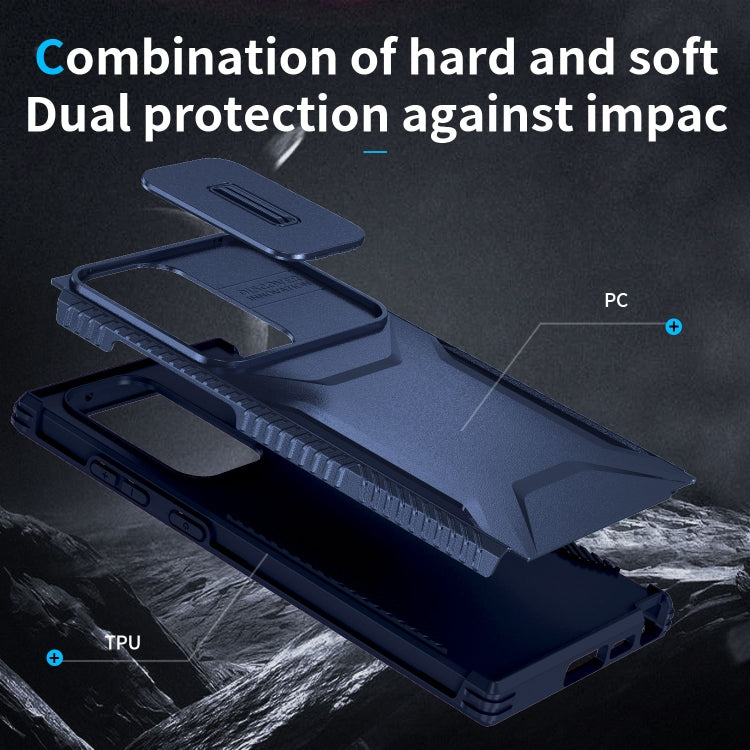 For Samsung Galaxy S23 Ultra 5G Sliding Camshield Phone Case