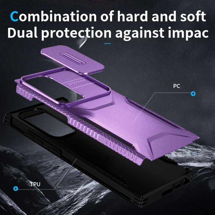 For Samsung Galaxy S23 Ultra 5G Sliding Camshield Phone Case