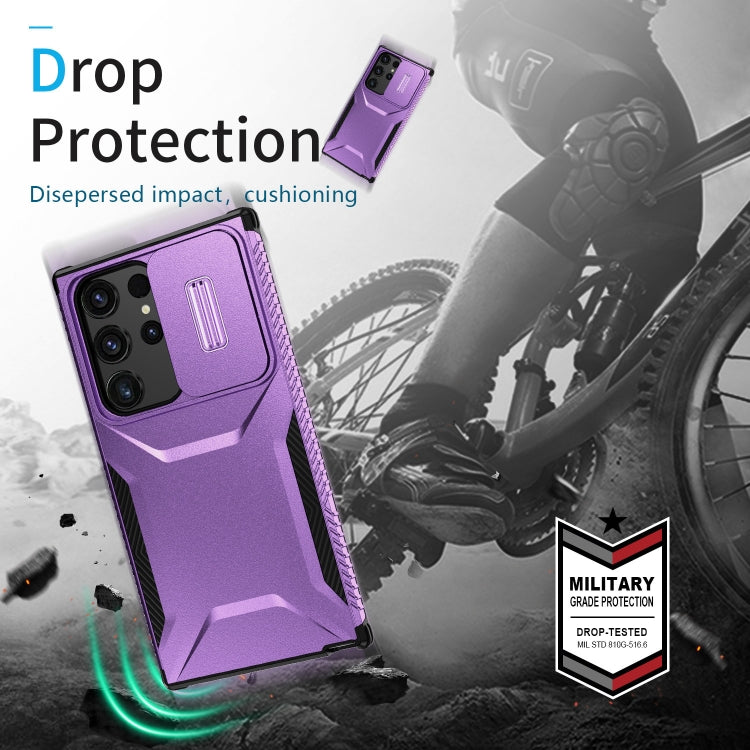 For Samsung Galaxy S23 Ultra 5G Sliding Camshield Phone Case