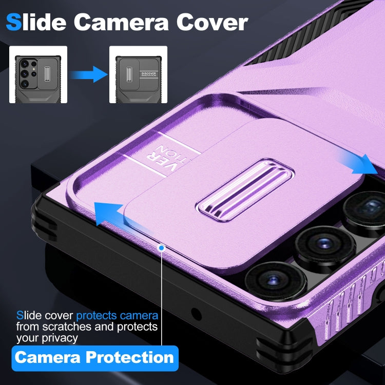 For Samsung Galaxy S23 Ultra 5G Sliding Camshield Phone Case