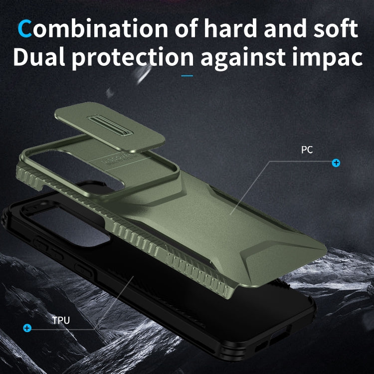 For Samsung Galaxy S24 FE 5G Sliding Camshield Phone Case