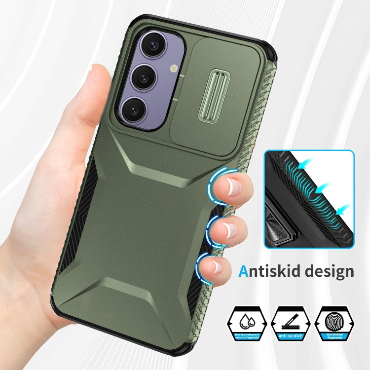 For Samsung Galaxy S24 FE 5G Sliding Camshield Phone Case