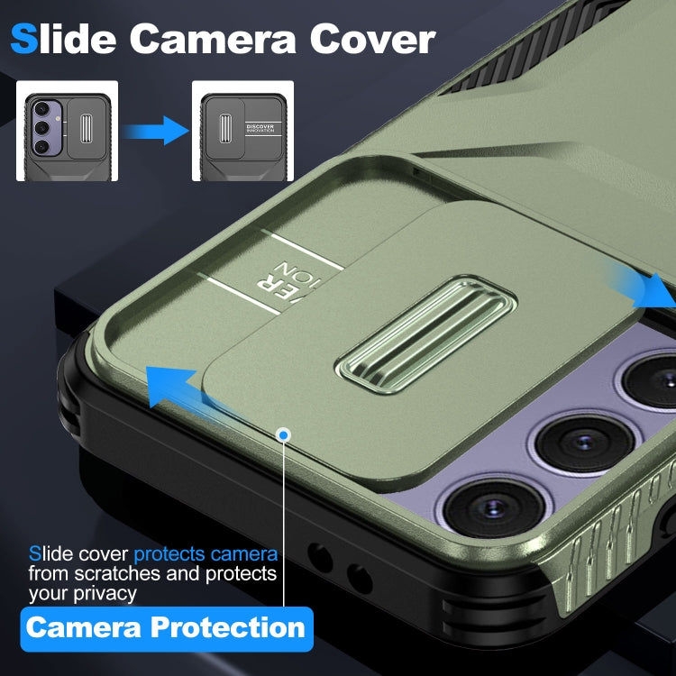 For Samsung Galaxy S24 FE 5G Sliding Camshield Phone Case