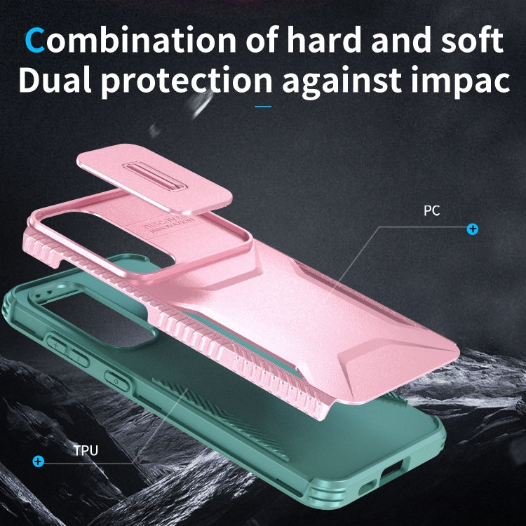For Samsung Galaxy S24 FE 5G Sliding Camshield Phone Case