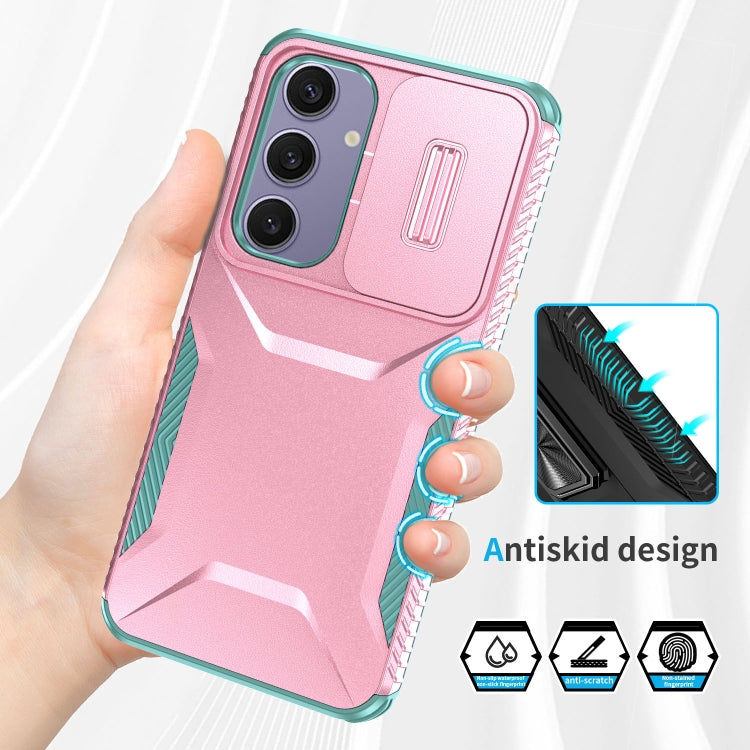 For Samsung Galaxy S24 FE 5G Sliding Camshield Phone Case