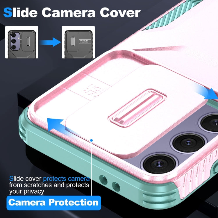 For Samsung Galaxy S24 FE 5G Sliding Camshield Phone Case
