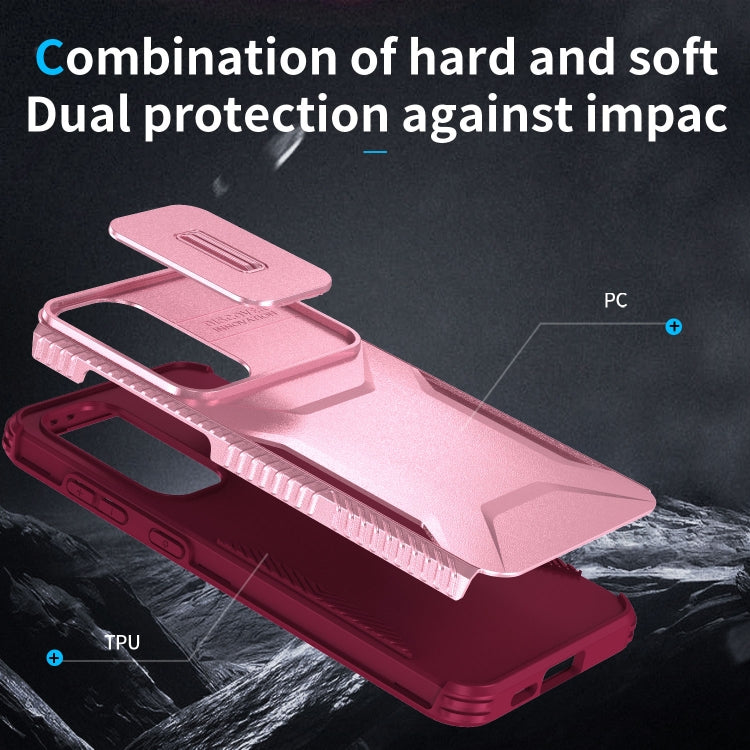 For Samsung Galaxy S24 FE 5G Sliding Camshield Phone Case